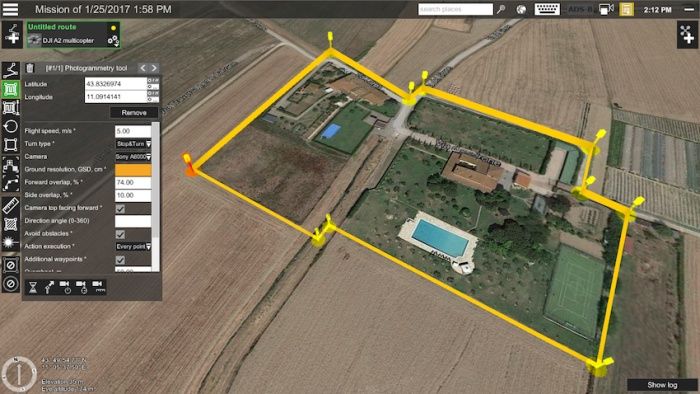 UGCS-pianificare-volo-drone-per-aerofotogrammetria