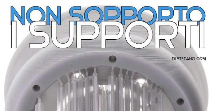 immagine di supporti stampa 3d