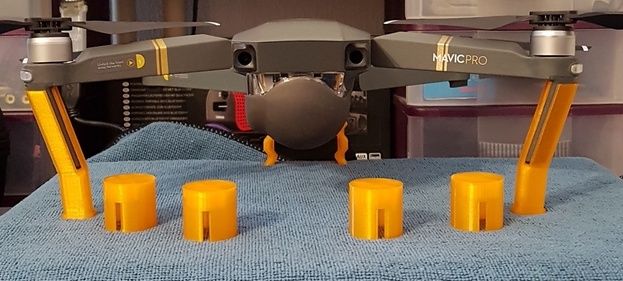 immagine di dji mavic drone set stampati in 3d