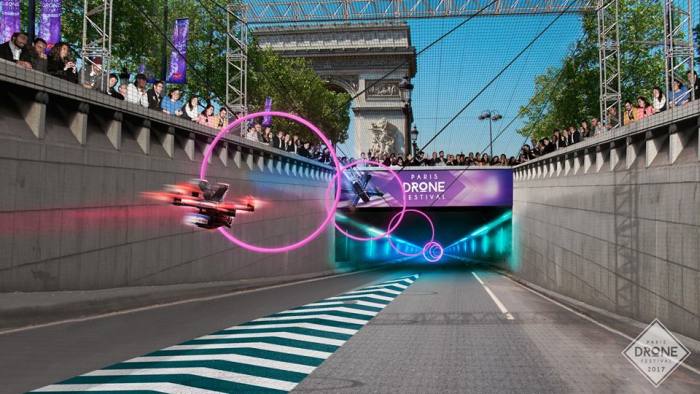 immagine di drone fpv racing paris