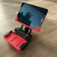 immagine di stampa 3d porta tablet drone mavic dji