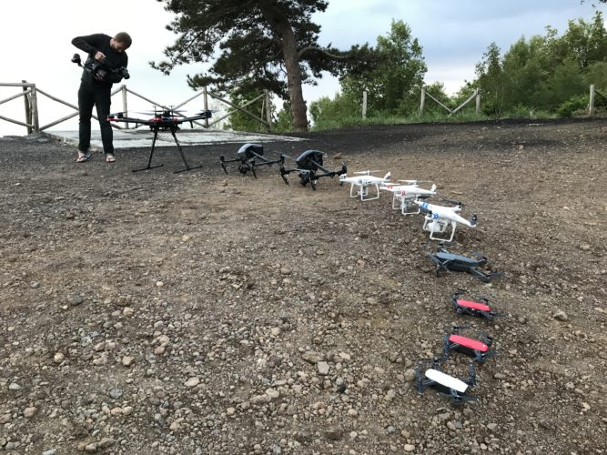 La flotta pronta al volo