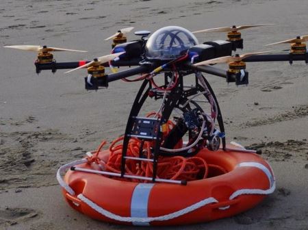 drone bagnino litorale laziale
