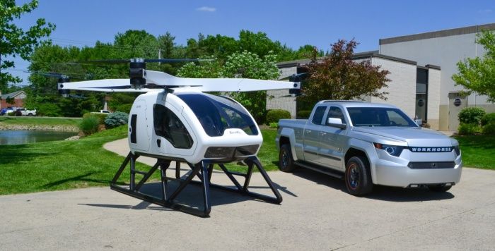 immagine di drone porta passeggeri surefly