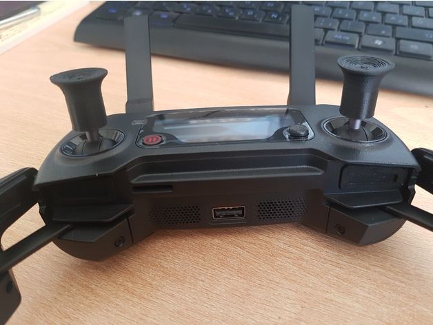 immagine di estensione per stick drone dji mavic stampata in 3d