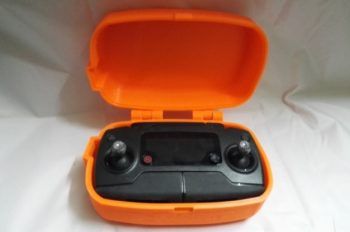 immagine di scatola trasporto radiocomando drone dji mavic stampata in.3d