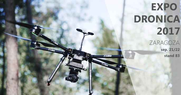 immagine di expo dronica 2017 italdron