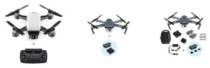 immagine di prodotti dji store roma