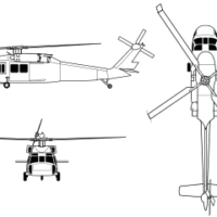 immagine di 400px UH 60 orthographical image.svg