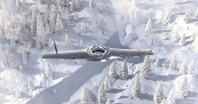 adaptable uavs drone ibrido multirotore ala fissa