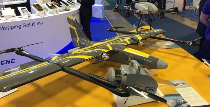 immagine di drone intergeo 2017