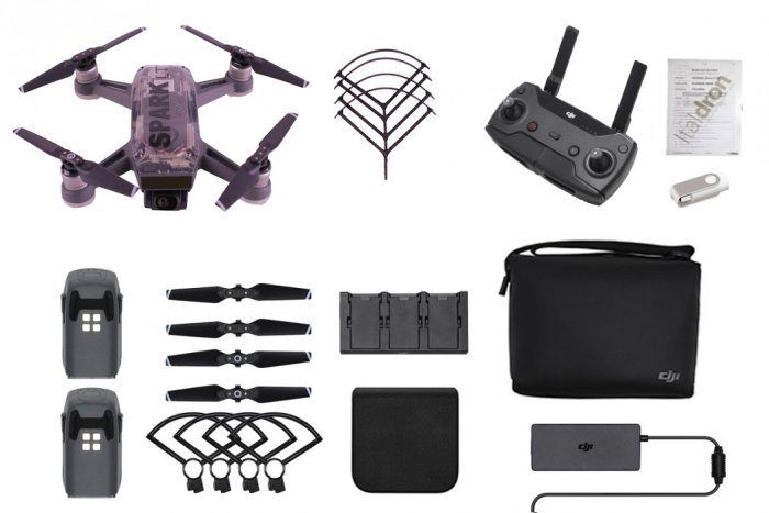 immagine di drone DJI SPARK LT flymorecombo woop