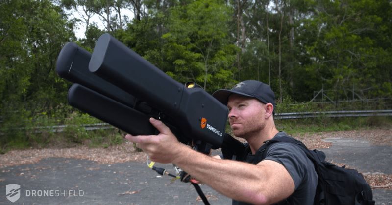 dronegun fucile antidroni