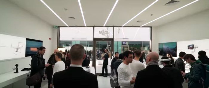 immagine di dji store milano