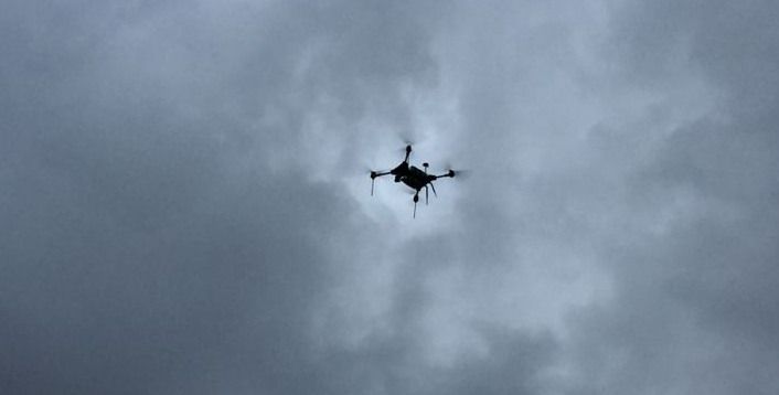immagine di drone arpac salerno
