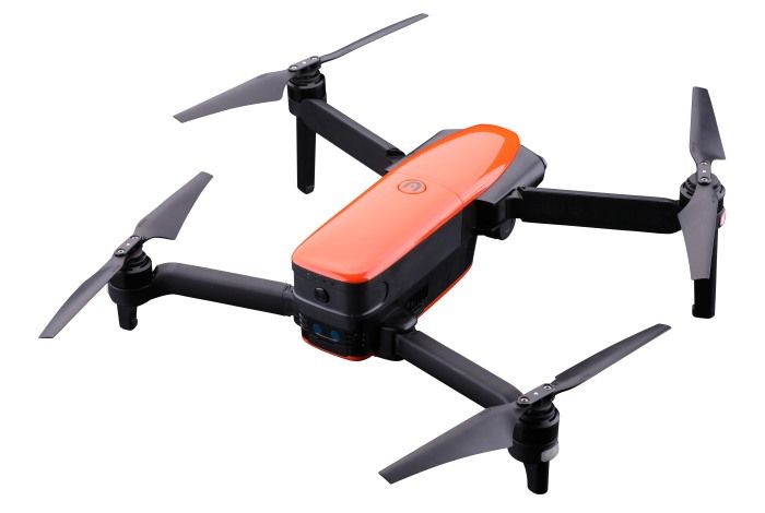 immagine di drone autel evo vista posteriore