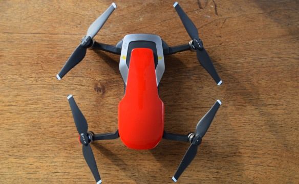 drone DJI Mavic Air usato nelle recensione
