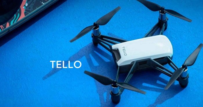 immagine di drone dji tello