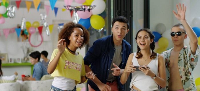 immagine di drone tello in volo