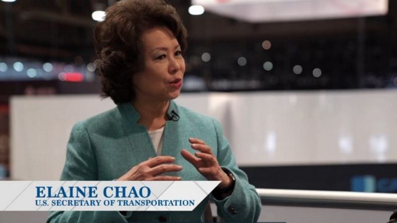 elaine chao ces las vegas 2018