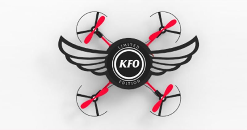 il drone di kfc che si costruisce a partire dalla scatola dei panini