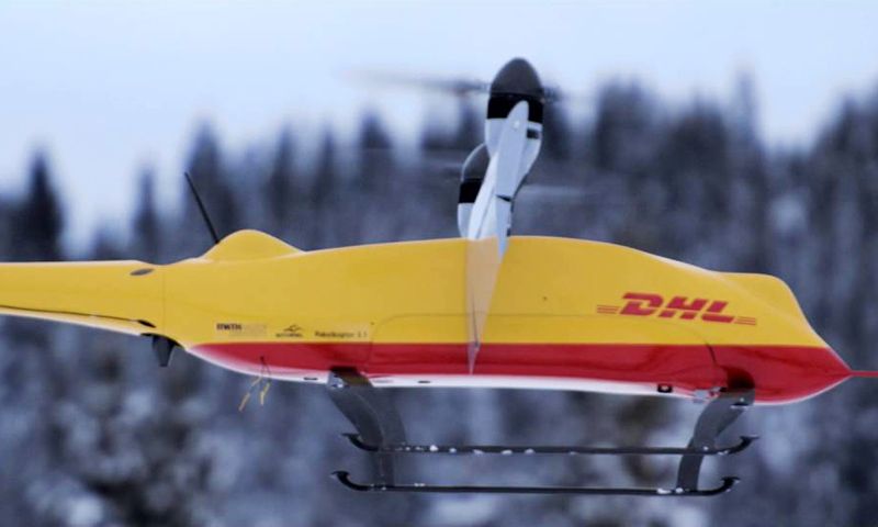 immagine di dhl drone delivery system 00