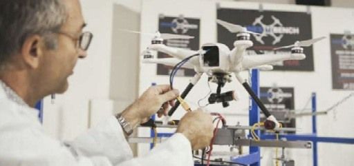 immagine di drone walkera tali 500 banco di prova dronesbench