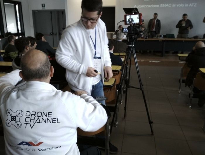 immagine di michele sartor drone channel tv w