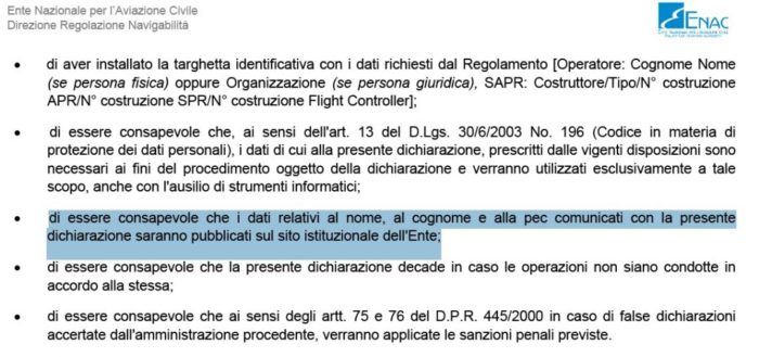 immagine di modulo dichiarazione rispondenza aggiornato