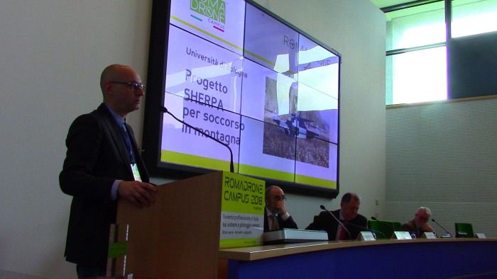 immagine di progetto sherpa premiato roma drone campus
