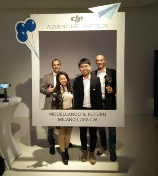 immagine di responsabili marketing.dji europa e manager attiva