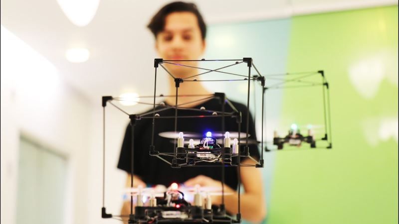 sciame di droni controller lego