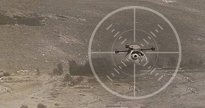 drone in target