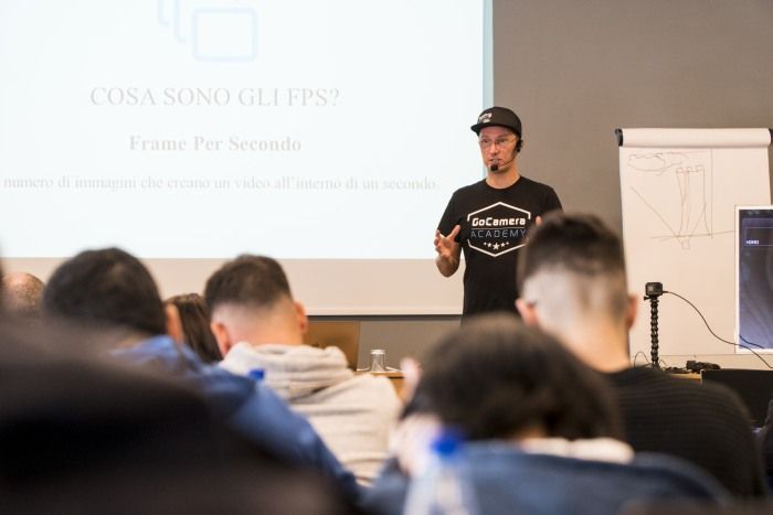 immagine di tommaso codolo pilota droni e speaker gopro bootcamp