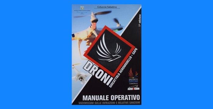 immagine di vademecum droni giocattolo aeromodello sapr 1