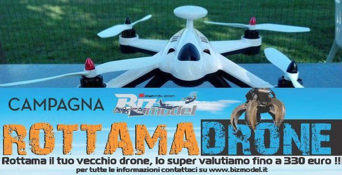 immagine di campagna di rottamazione drone