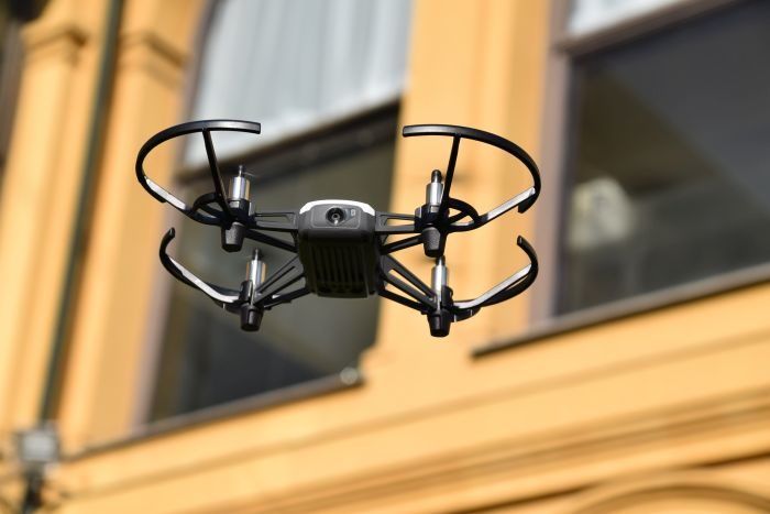 immagine di drone tello in volo