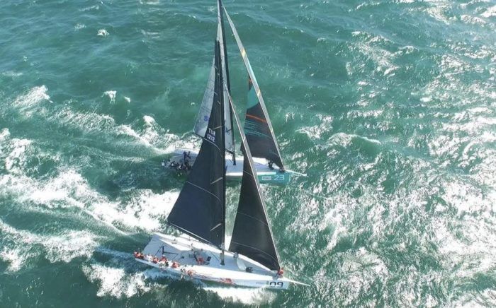 immagine di drone per regate