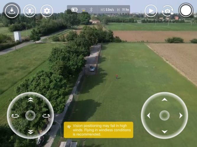 immagine di drone tello.oltre i 10 metri