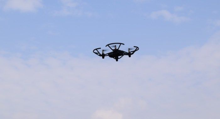 immagine di dtrone tello in volo