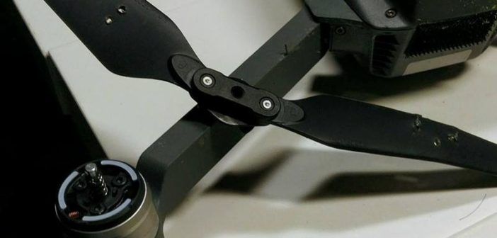 immagine di drone abbattuto fucilate