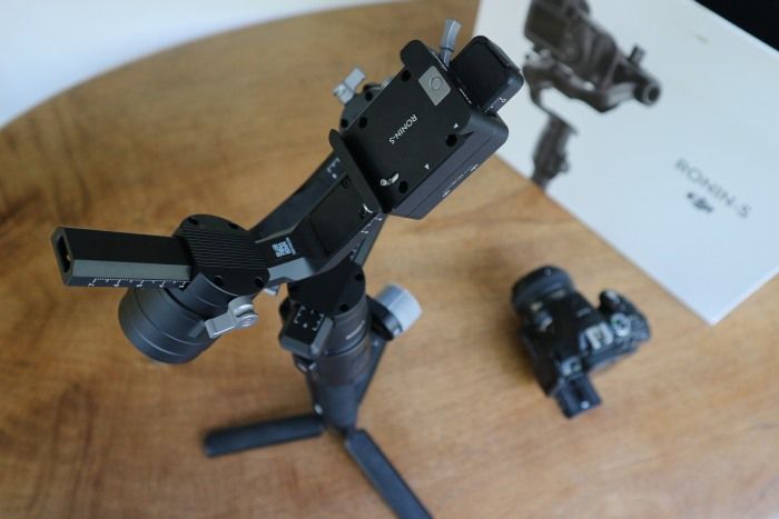 immagine di gimbal dji ronin s vista insieme 1