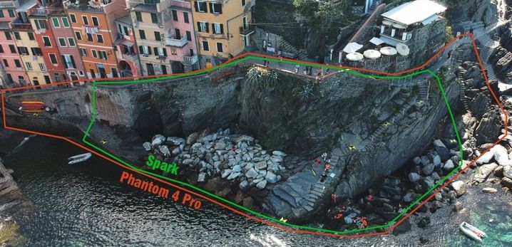 immagine di aree rilievo phantom spark