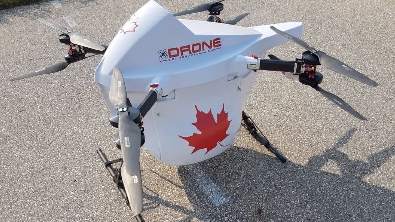 drone delivery canada velivolo