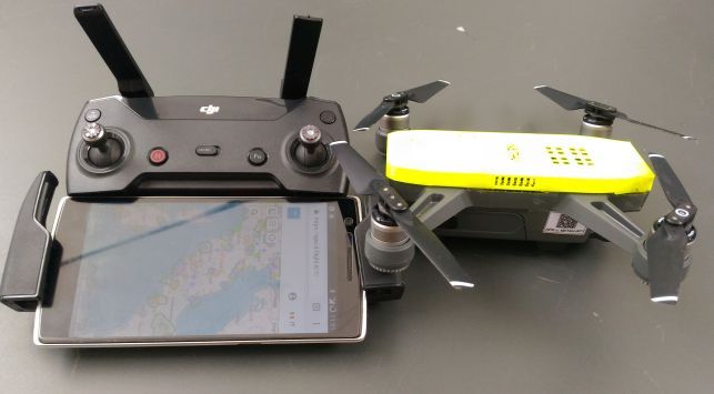 immagine di mappe operatore d flight sapr qr code w