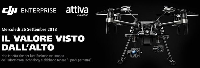 immagine di banner dji enterprise attiva