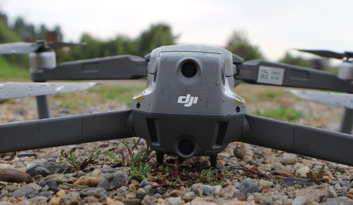 immagine di dji mavic sensori posteriori