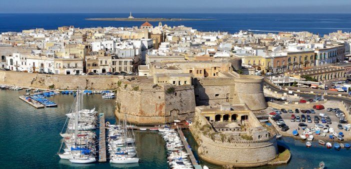 immagine di gallipoli vista aerea