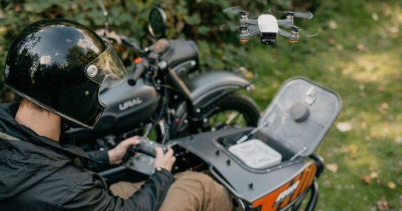 drone sidecar ural air le