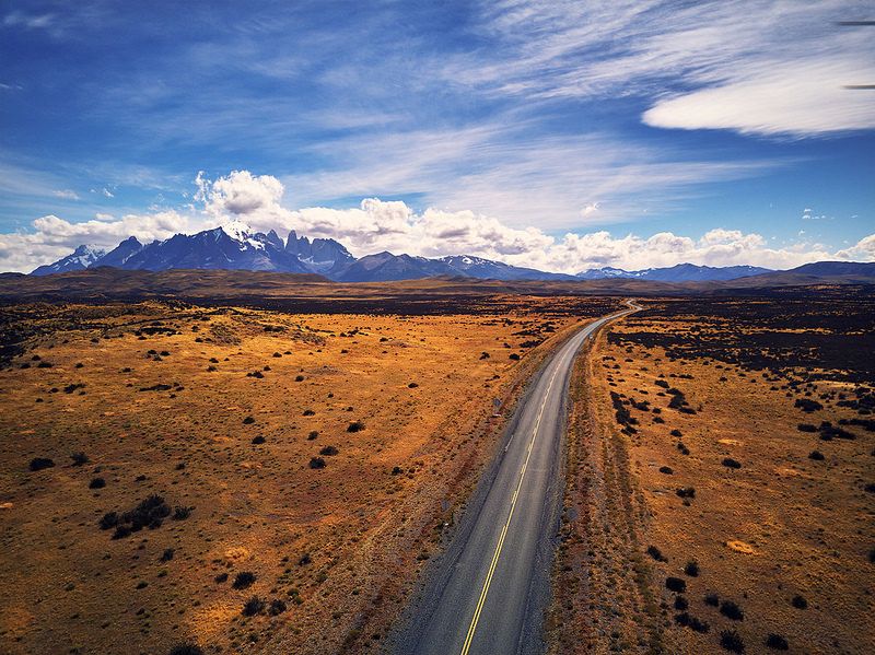 immagine di foto aerea drone